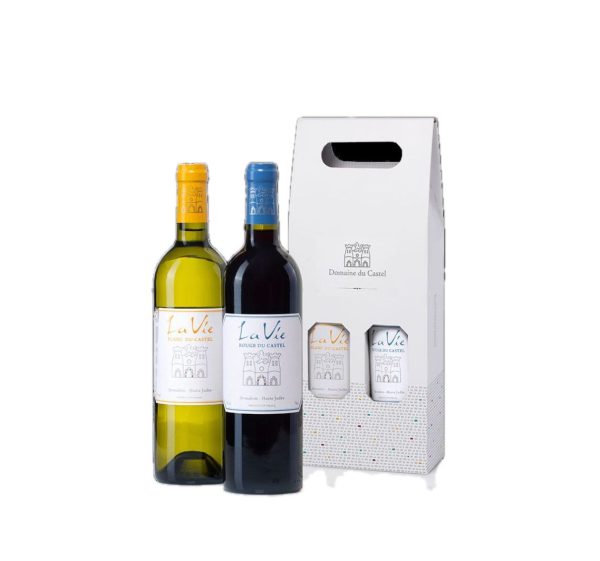 La Vie Rouge&Blanc du Castel 750ml pack